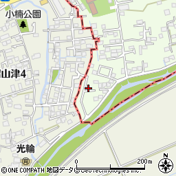 熊本県上益城郡益城町広崎728-19周辺の地図