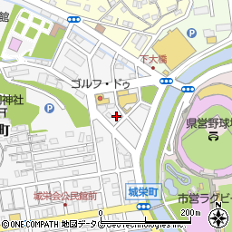 長崎県長崎市城栄町8-20周辺の地図