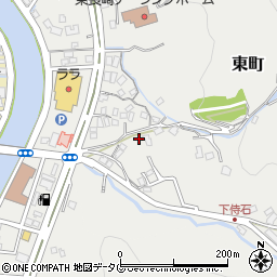 長崎県長崎市東町周辺の地図