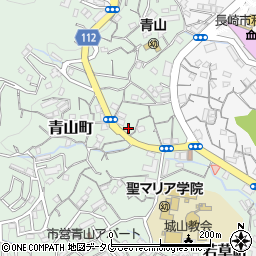 青山町周辺の地図