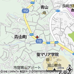 青山町周辺の地図