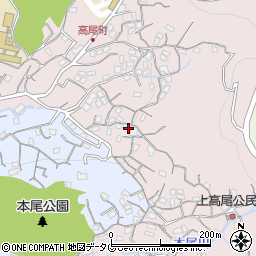 長崎県長崎市高尾町20-10周辺の地図