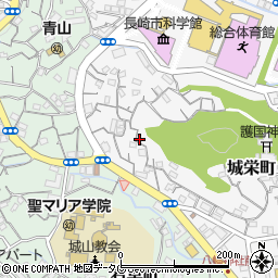 長崎県長崎市城栄町29-28周辺の地図