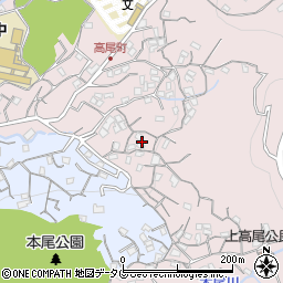 長崎県長崎市高尾町19周辺の地図