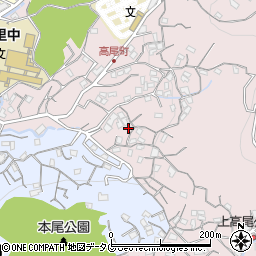 長崎県長崎市高尾町18-15周辺の地図