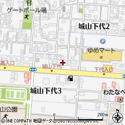 ＰＯＣＯＡＰＯＣＯ城山店周辺の地図