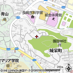 長崎県長崎市城栄町39-8周辺の地図