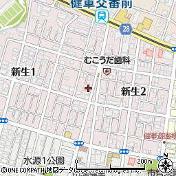 株式会社ハウスプラン熊本周辺の地図