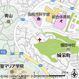 長崎県長崎市城栄町39-27周辺の地図
