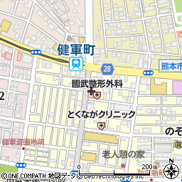 西里生花店周辺の地図