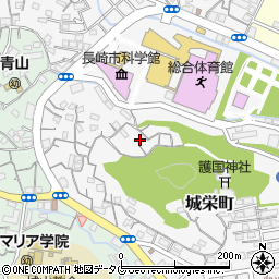 長崎県長崎市城栄町39周辺の地図