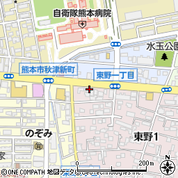 住友生命保険熊本支社熊本東分館周辺の地図