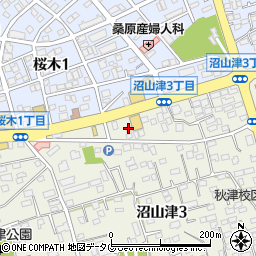 第二上徳荘周辺の地図