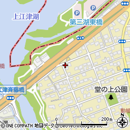 有限会社高橋刃物　江津湖本店周辺の地図