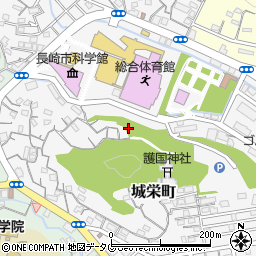 長崎県長崎市城栄町40周辺の地図