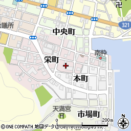 高知県土佐清水市栄町9周辺の地図