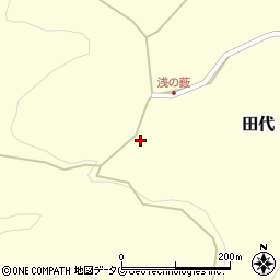 熊本県上益城郡御船町田代6565周辺の地図