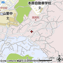 長崎県長崎市高尾町13-8周辺の地図