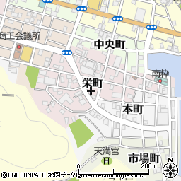 高知県土佐清水市栄町8周辺の地図