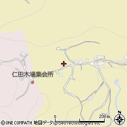 長崎県長崎市木場町217周辺の地図