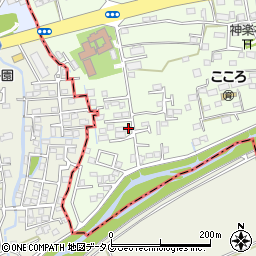 熊本県上益城郡益城町広崎750-1周辺の地図