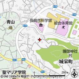 長崎県長崎市城栄町38-28周辺の地図