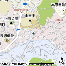 長崎県長崎市高尾町2周辺の地図