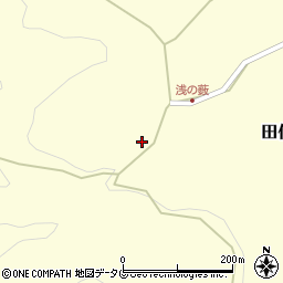 熊本県上益城郡御船町田代6540周辺の地図