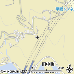 長崎県長崎市田中町2441周辺の地図