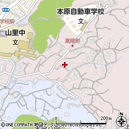 長崎県長崎市高尾町14周辺の地図