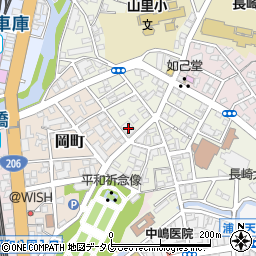 長崎県民共済生活協同組合周辺の地図