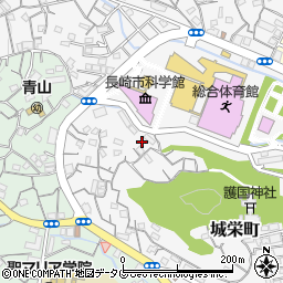 長崎県長崎市城栄町38-26周辺の地図