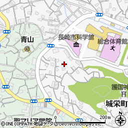 長崎県長崎市城栄町38-32周辺の地図