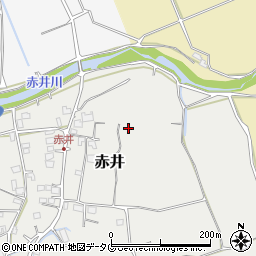 熊本県上益城郡益城町赤井1547周辺の地図