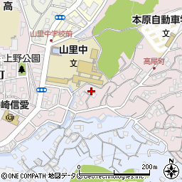 長崎県長崎市高尾町2-14周辺の地図