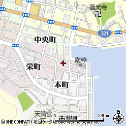 土佐清水栄町郵便局周辺の地図