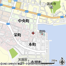 土佐清水栄町郵便局周辺の地図