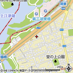 らぁめん柿の木 熊本本店周辺の地図