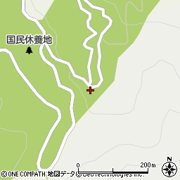 四季見原すこやかの森キャンプ場周辺の地図