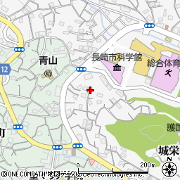 長崎県長崎市城栄町38-38周辺の地図