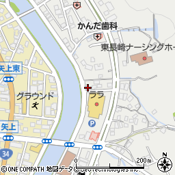 長崎県長崎市東町1735周辺の地図