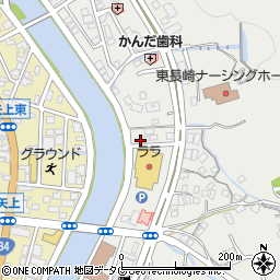 長崎県長崎市東町1736周辺の地図