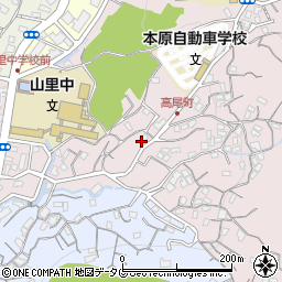 長崎県長崎市高尾町11-15周辺の地図