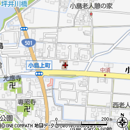 小島郵便局 ＡＴＭ周辺の地図