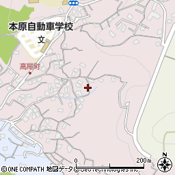 長崎県長崎市高尾町30-16周辺の地図