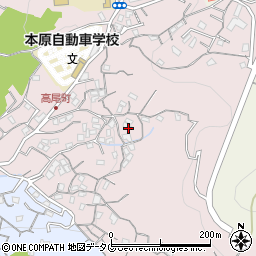 長崎県長崎市高尾町30周辺の地図