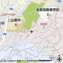 長崎県長崎市高尾町10-8周辺の地図