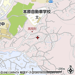 長崎県長崎市高尾町16-4周辺の地図