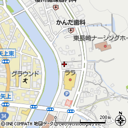 長崎県長崎市東町1743周辺の地図