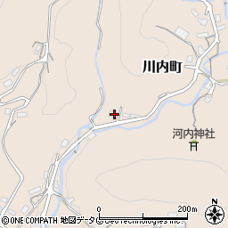 長崎県長崎市川内町1015-4周辺の地図
